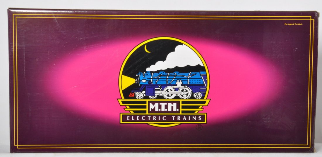 MTH Chesapeake and Ohio M-1 Turbine with Proto: MTH modern O gauge 20-3042-1 Chesapeake and Ohio M-1 turbine in OB. Loco features Protosound, Protosmoke, Protocoupler, and more. Loco is C7-8 with a few very small spots / paint chips by the corner o