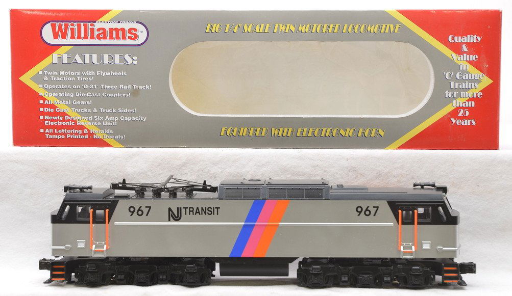 Williams E60 503 Njt E60 Power A Unit Ln Ob Jun 15 13 Stout Auctions In Pa