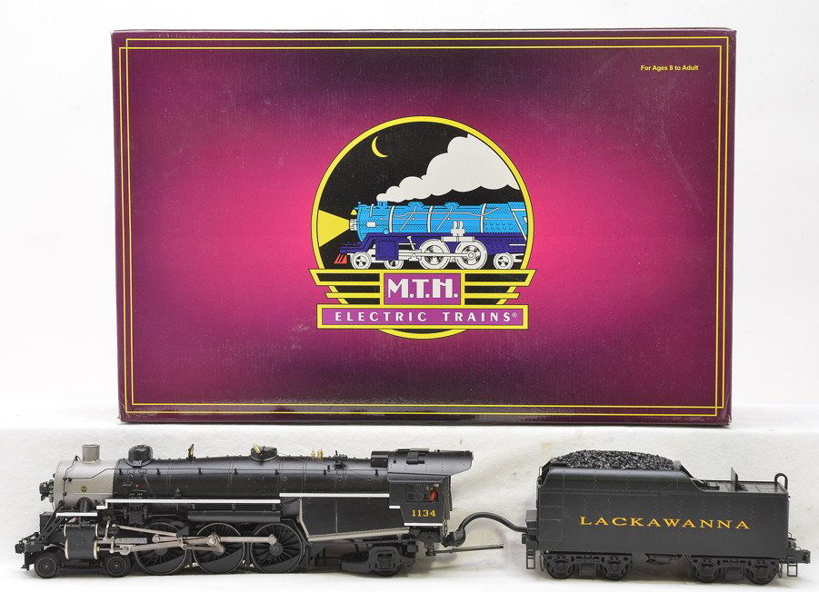 MTH 20-3137-1 Lackawanna P47 Baldwin Loco LN: MTH 20-3137-1 Lackawanna 4-6-2 P47 Baldwin Pacific steam engine and tender with Proto-Sound 2.0 in OB, C8.