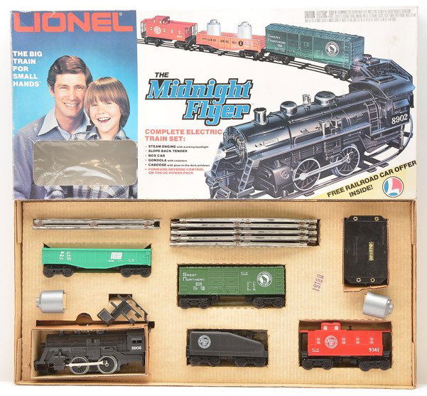 lionel midnight flyer train set