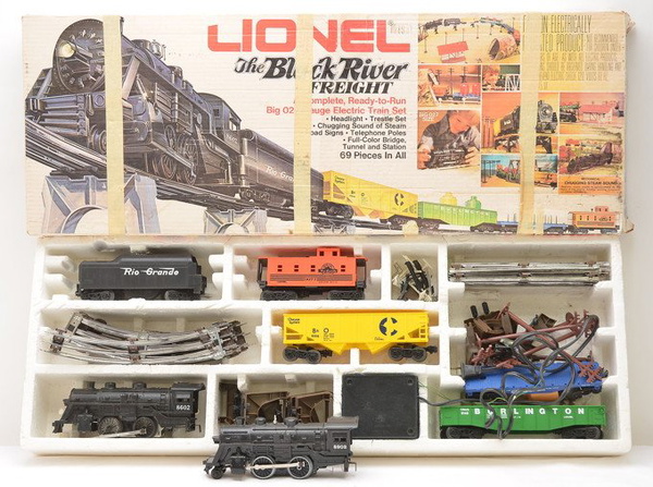 Lionel 1662 The Black River Freight Set Ob