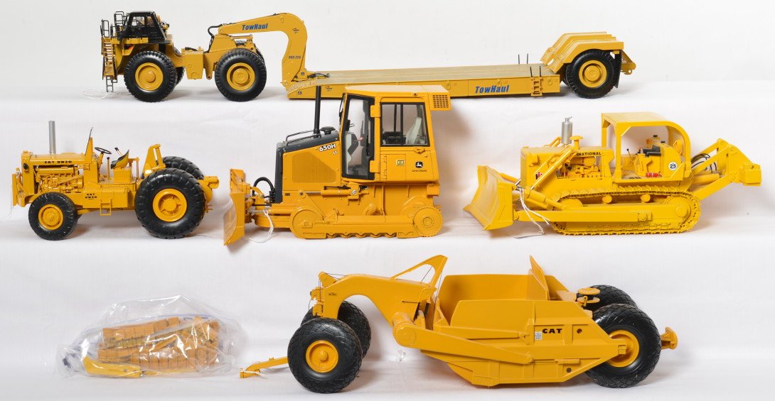 First Gear, Norscot, Ertl diecast construction vehicles