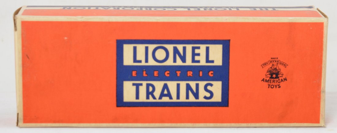 Brick Lionel 6427-500 Girls Train caboose BOX ONLY: Brick Lionel postwar O gauge 6427-500 original box only for the GirlÍs Train set caboose. All flaps intact and very square. High grade box.