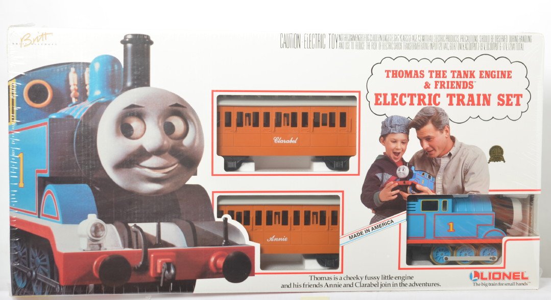 Lionel 81011 Thomas and Friends G scale set sealed: Lionel modern G Scale Thomas and Friends set in OB. Set number is 81011. This set is factory sealed in plastic C10.
