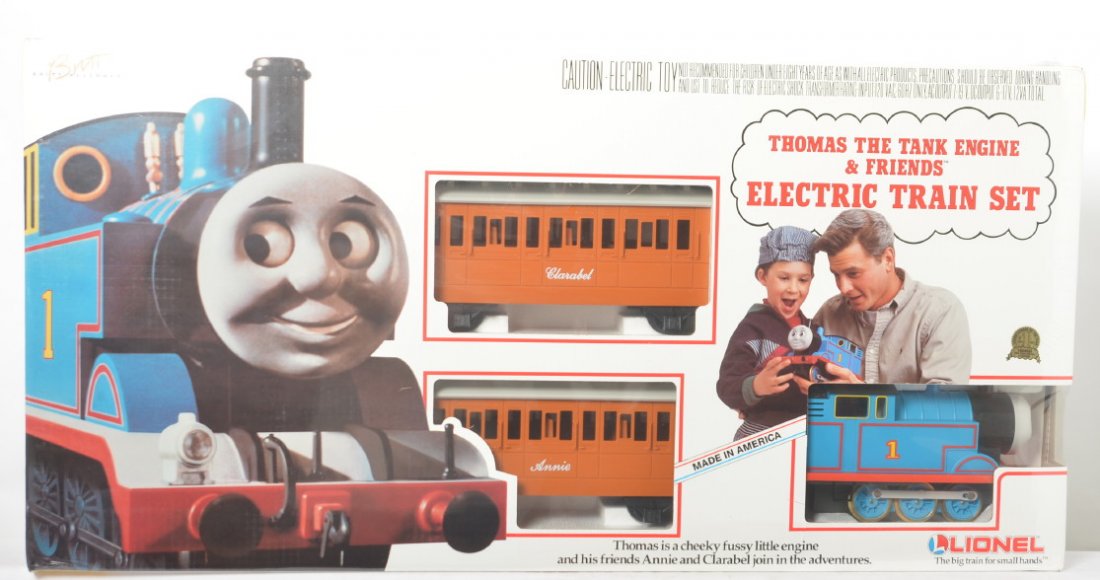 Lionel 81011 Thomas and Friends G scale set sealed: Lionel modern G Scale Thomas and Friends set in OB. Set number is 81011. This set is factory sealed in plastic C10.