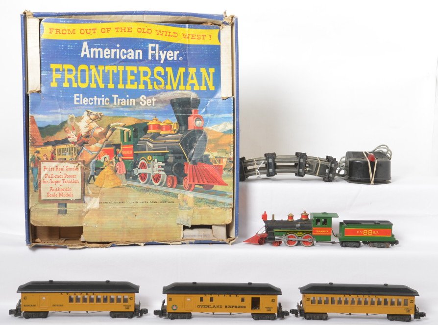 american flyer frontiersman train set