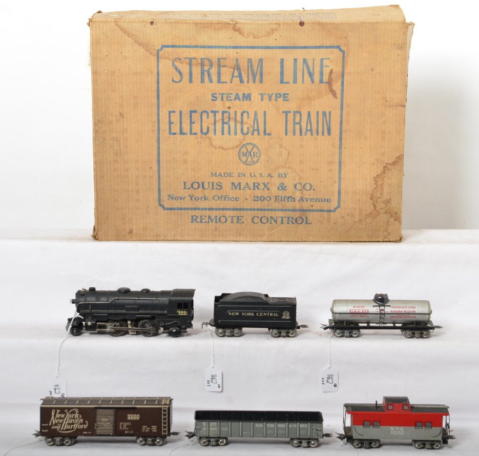 streamline electric train louis marx co