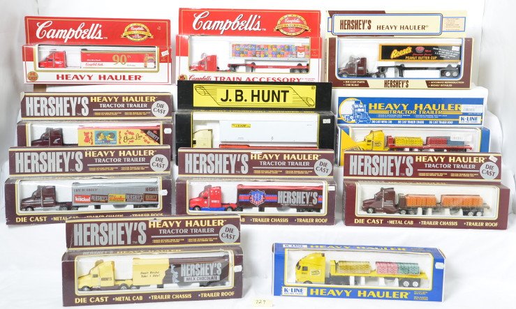 jb hunt diecast truck