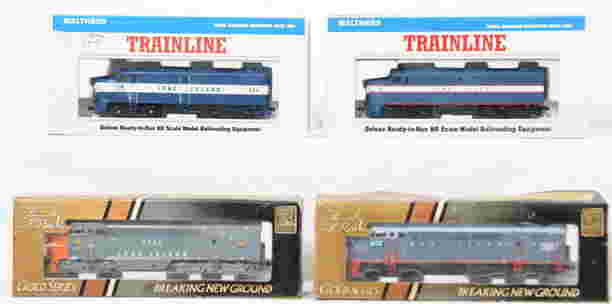 4 Long Island Railroad Ho Locos Fa 1 C Liners