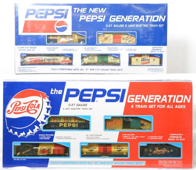 pepsi train set