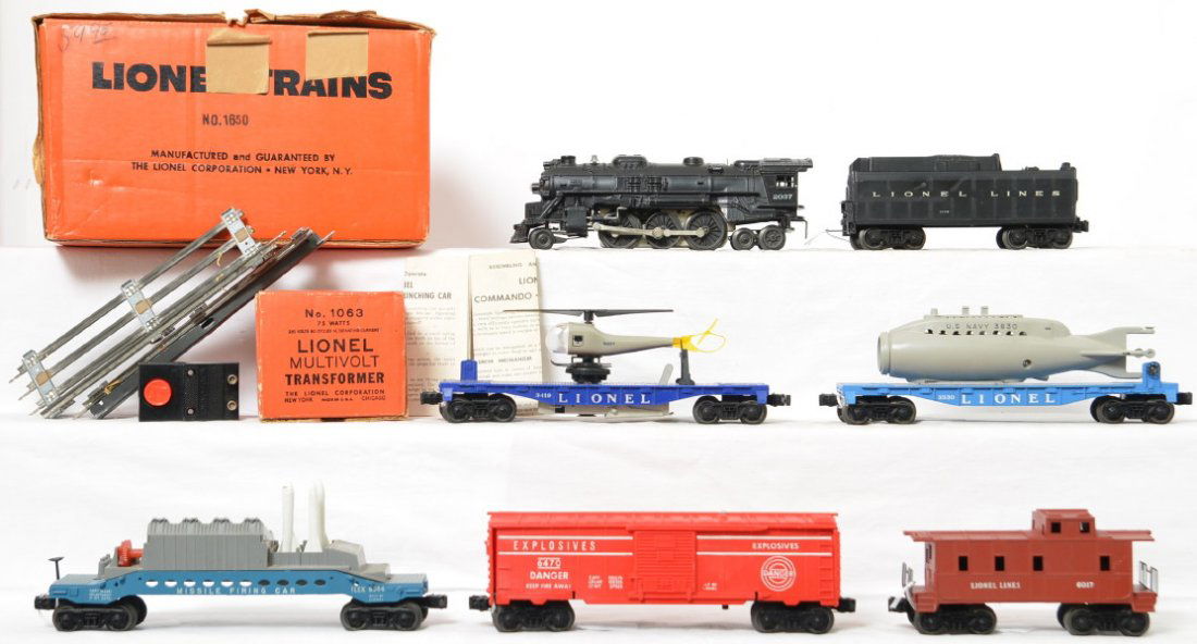 Lionel Postwar O gauge 1650 set in OB