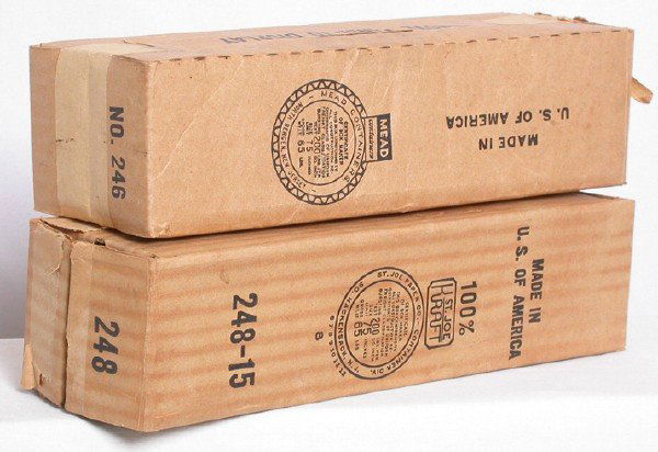 Lionel original boxes only 246 and 248: Lionel original boxes only for 246 loco that is C7+ and a 248 loco that C8.