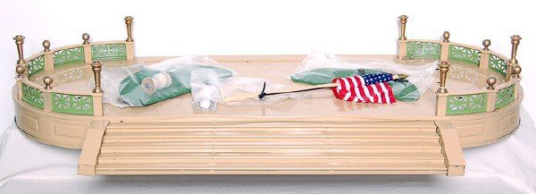 T-Reproductions 129 Lionel Terrace Boxed: T-Reproductions 129 Lionel Terrace in box with a couple of small areas of light surface rust C7.