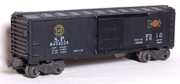 Lionel 6464-225 Southern Pacific Boxcar: Lionel postwar 6464-225 Southern Pacific type IIa boxcar C8.