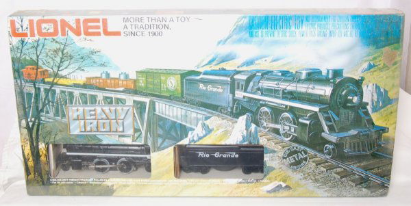 lionel heavy iron train set