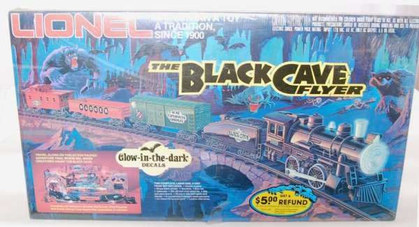 333 lionel 1254 black cave flyer train set lionel black cave flyer