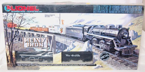 lionel heavy iron train set
