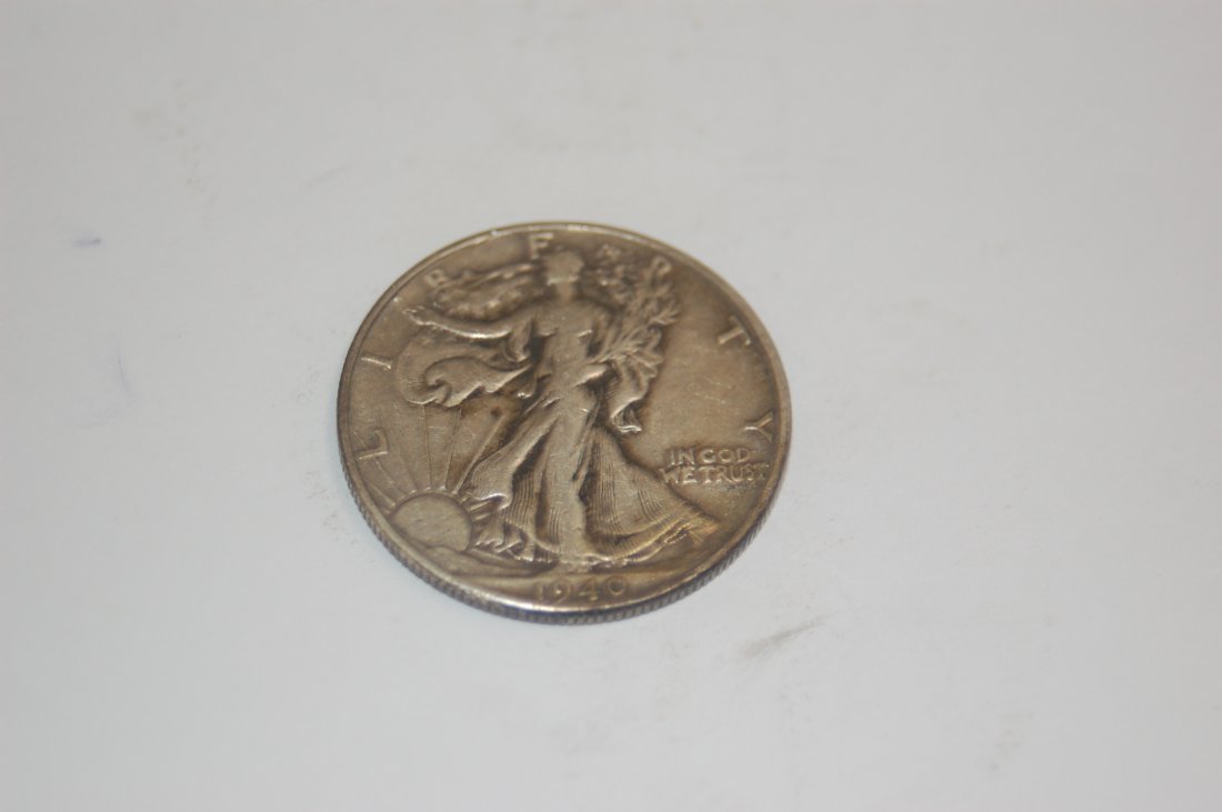 1940 WALKING LIBERTY: 1940 WALKING LIBERTY HALF DOLLAR