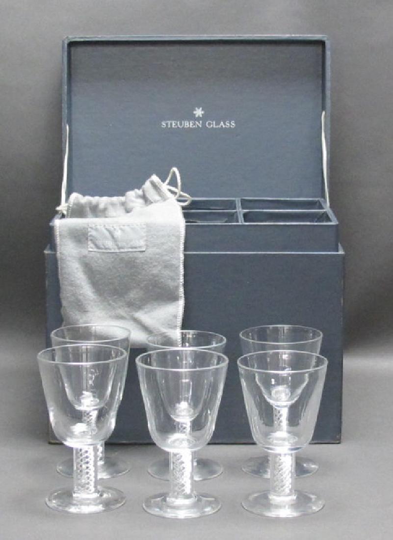 6 Steuben Stemware (1 of 4)