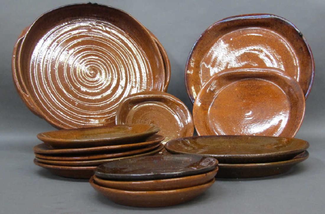 Lot of Jugtown Pottery (1 of 6)