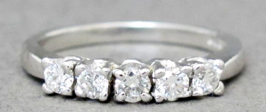 Platinum Diamond Anniversary Ring (1 of 2)