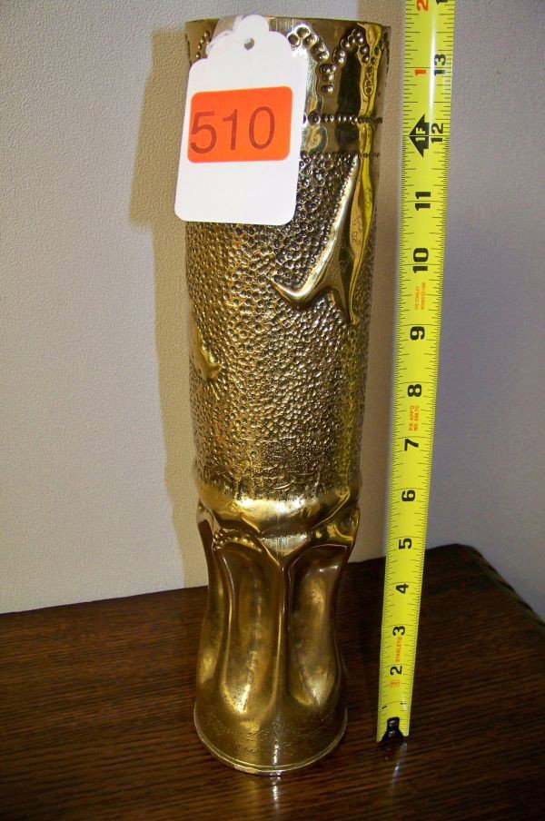 BRASS TRENCH ART: BRASS TRENCH ART