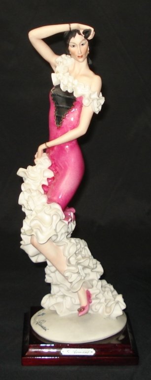 Giuseppe Armani Figurine: Giuseppe Armani Figurine, Flamenco Dancer, H.13"
