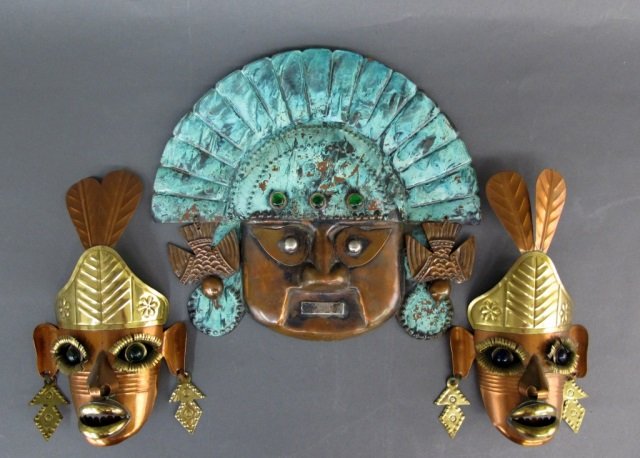 3 Copper/Mixed Metal Masks (1 of 1)
