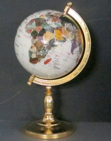 Semi-Precious Gemstone Globe (1 of 1)