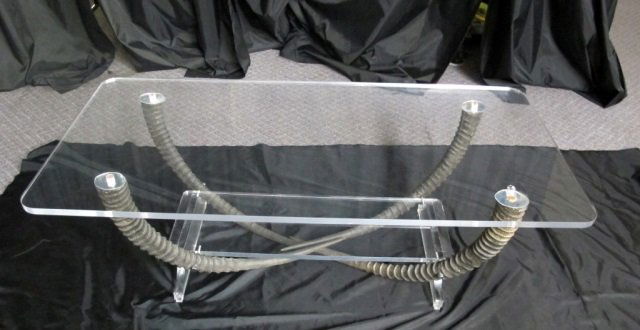 Custom Coffee Table, Antler Base (1 of 2)