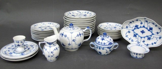 Collection Royal Copenhagen "Blue Fluted" Early Mark (1 of 8)