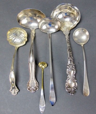 6 Sterling Silver Ladles, Tiffany (1 of 1)