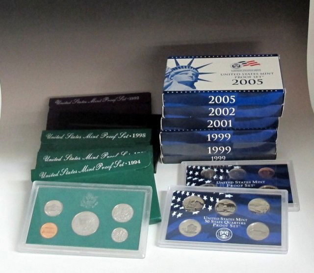 10 Proof Sets (1 of 1)