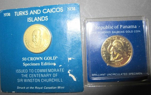Two Foreign Gold Coins (1 of 2)