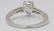 14K White Gold Diamond Engagement Ring 1.07 Cttw - 3