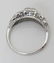 18K White Gold Diamond Ring - 4