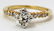 14K Diamond Engagement Ring Center 0.81 Cts.
