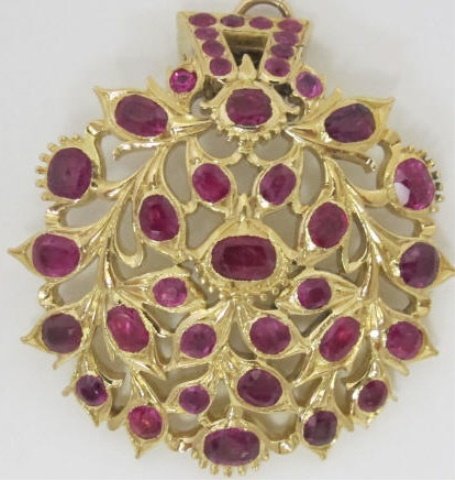 14K Ruby Pendant (1 of 2)
