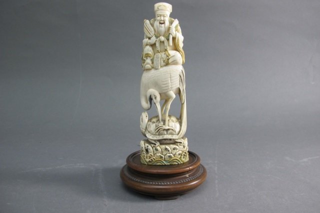 Shou-Lao Ivory Carving (1 of 3)