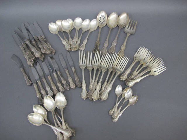 57 Pcs. Towle Sterling Silver Flatware Debussy (1 of 1)