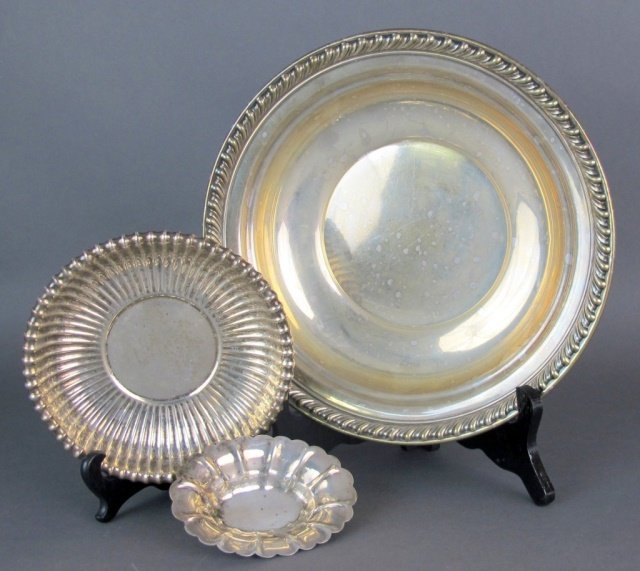 3 Sterling Bowls, Gorham, others (1 of 2)