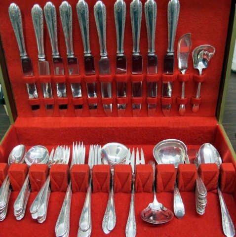 69 Pcs Weidlich Sterling Flatware Devotion (1 of 1)