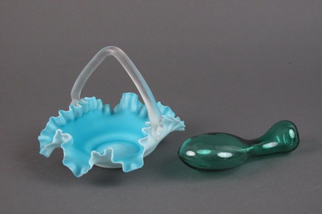 2 Pcs Art Glass (1 of 3)