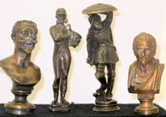 Group of 4 continental desk seals (1 of 10)