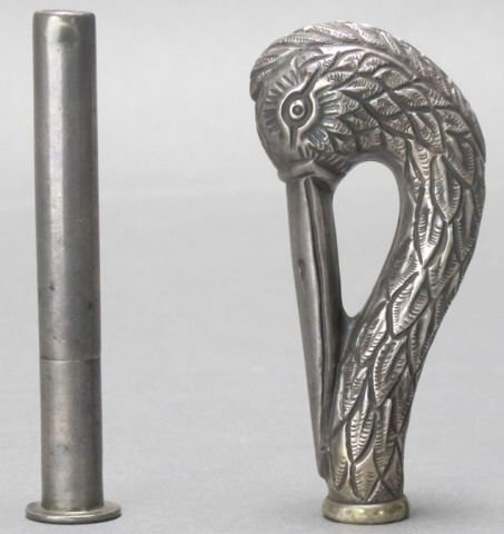 Group of 2 sterling silver desk seals, 18/19 c. (1 of 2)