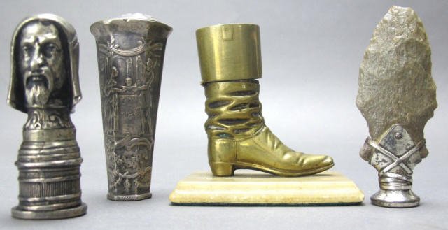 Group of 4 continental desk seals including arrow (1 of 4)