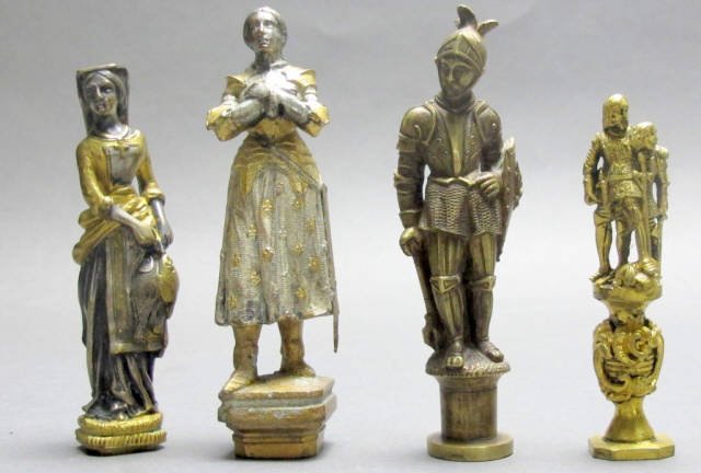 Group of 4 continental desk seals (1 of 4)