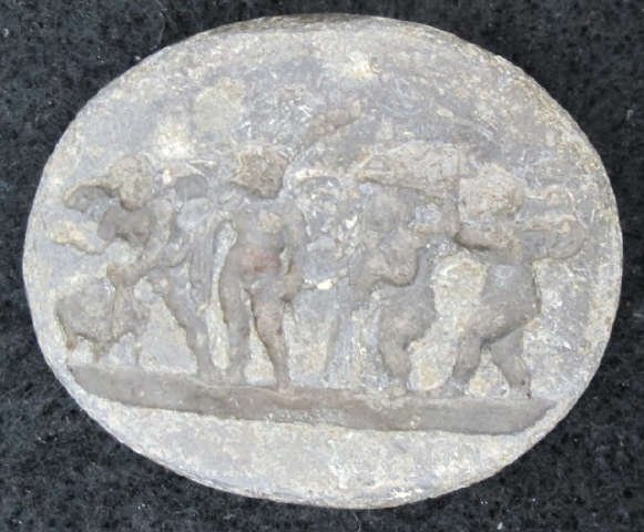 Early Roman Intaglio lead seal (1 of 3)