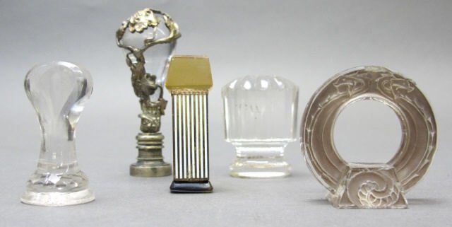 Group of 5 mixed material continental desk seals (1 of 4)