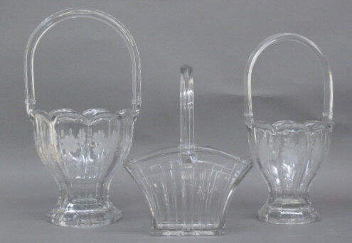 3 Signed Heisey Baskets (1 of 3)